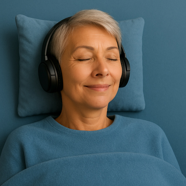 Breathe and Reset - Free Audio relaxing with music in blue sm